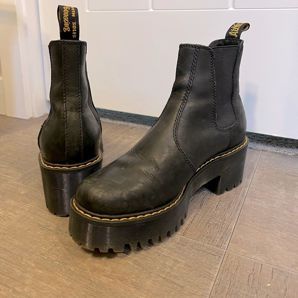 Dr Martens Leather Rometty Boot